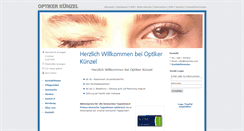 Desktop Screenshot of optik-shop.kuenzels.com