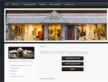 Tablet Screenshot of kuenzels.com